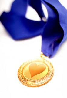 heart medal